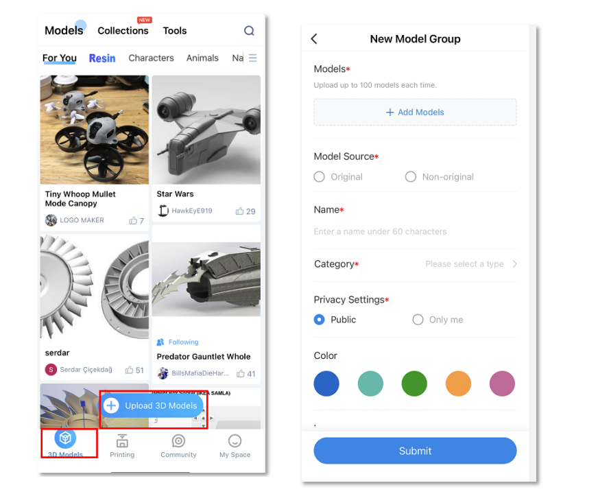 How to Upload 3D Models | Creality Cloud