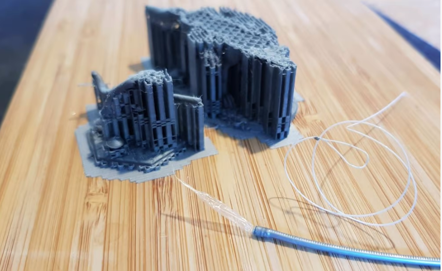 Extrusion stopped mid-print (Heat creep)