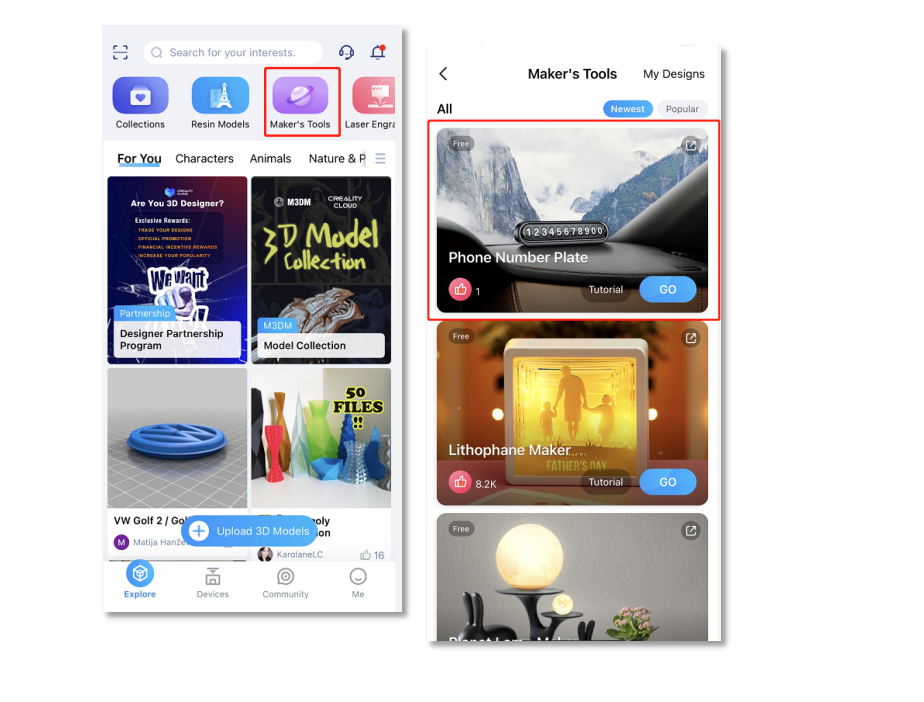 Phone Number Plate Tutorial