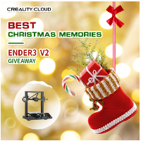 🎄 Best Christmas Memories - Ender-3 V2 Giveaway 🎁 [Ended] 3d model
