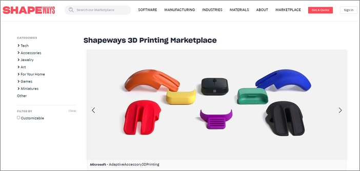 how to sell 3d models on Shapeways