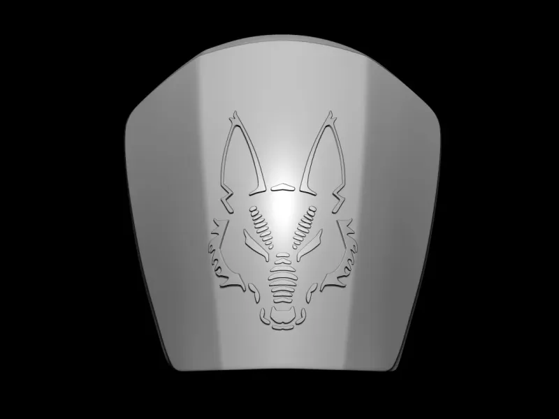 Mandalorian Shoulder Armor 3d digital download / Loth Wolf S