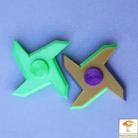 Falconsson - Grinder Shuriken Fidget Spinner (Multicolor)-1