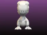 Distressed Dino-2