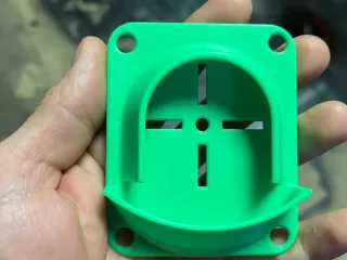 Tool for drilling into the wall