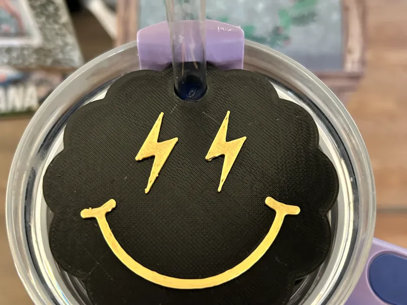 Lighting Smile Lid Cover 40oz