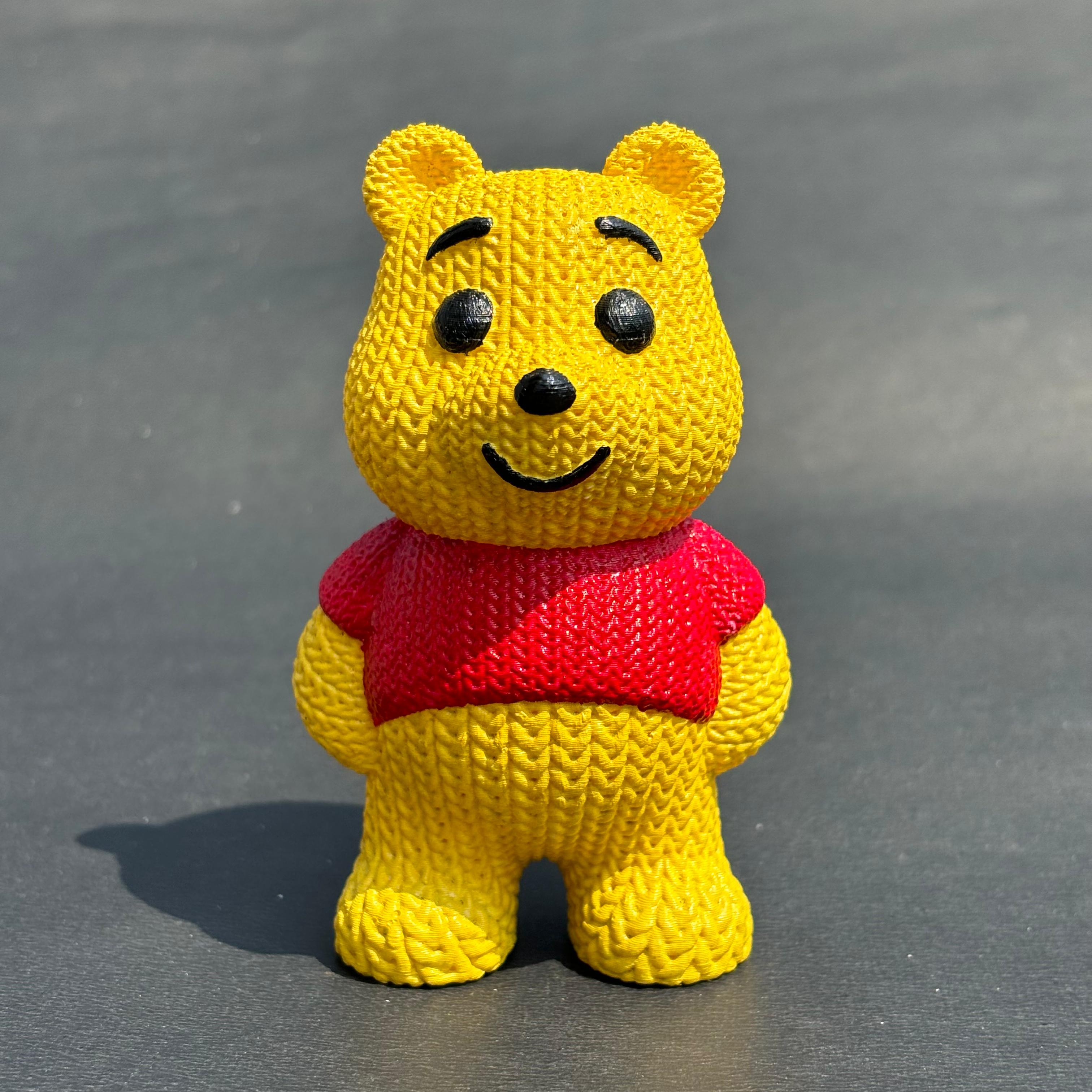 Knitted Pooh | 3D models download | Creality Cloud