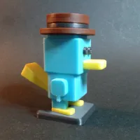 SQUARED PERRY THE PLATYPUS - PHINEAS AND FERB-6