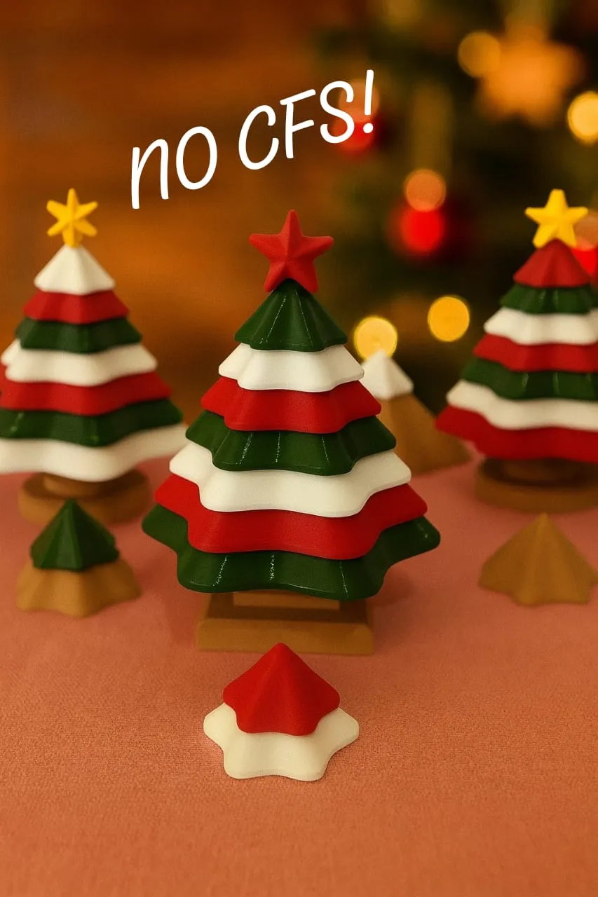 Multi-Parts Christmas Tree - No CFS-1