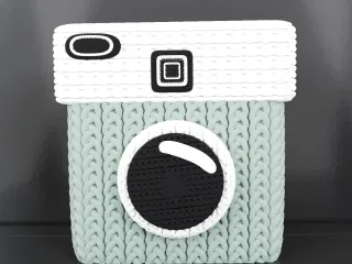 Knitted Camera (cute)