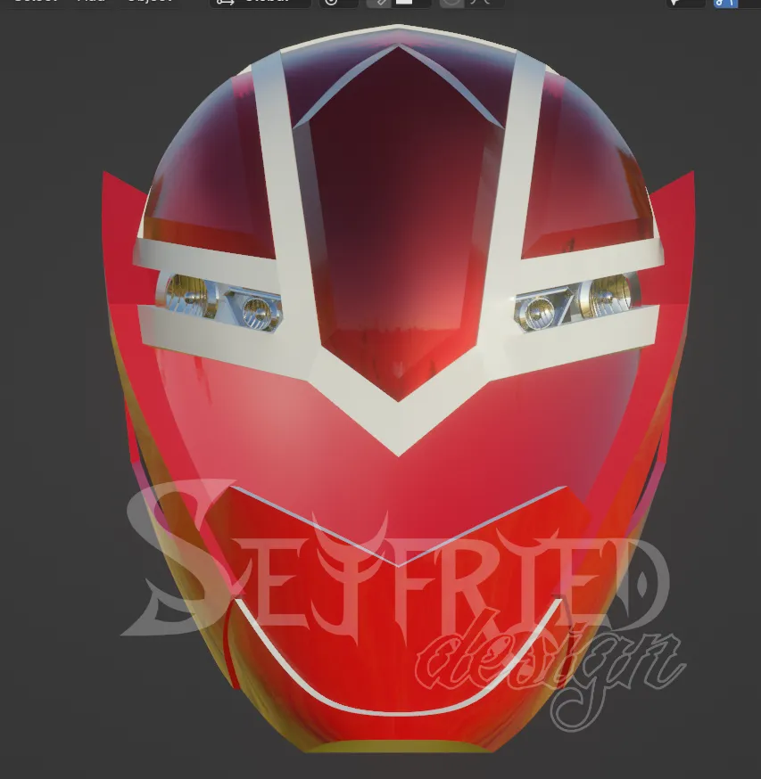 Mashin Sentai Kiramager Kira Red cosplay helmet