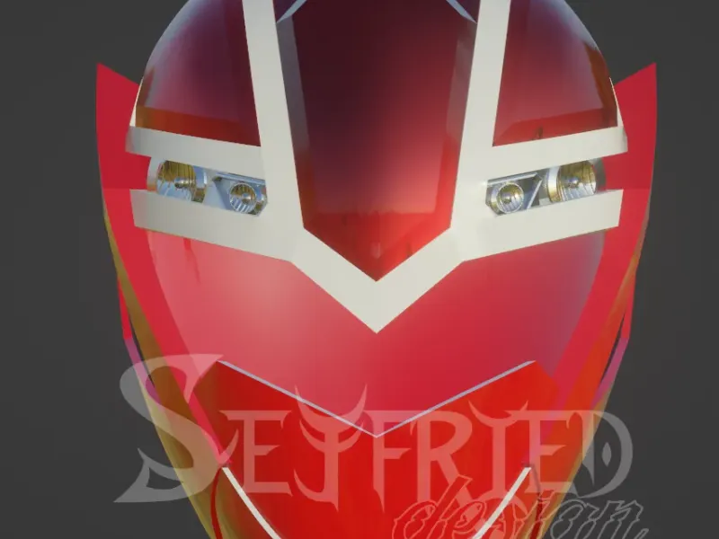 Mashin Sentai Kiramager Kira Red cosplay helmet
