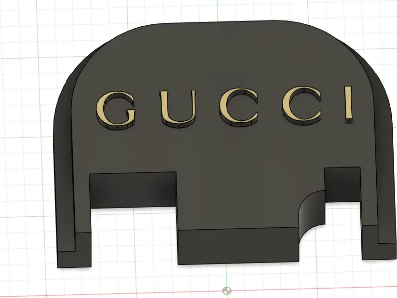 gucci slide plate