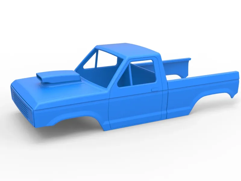 Shell of Mud dragster 4wd Version 2 Scale 1:25