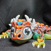 Love-ly Tiny Dragon, Articulated-6