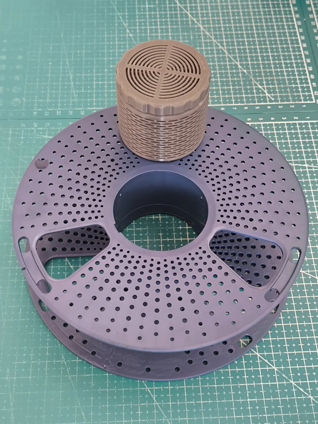 Desiccant jar for filament spool –3 Types, 2 Sizes
