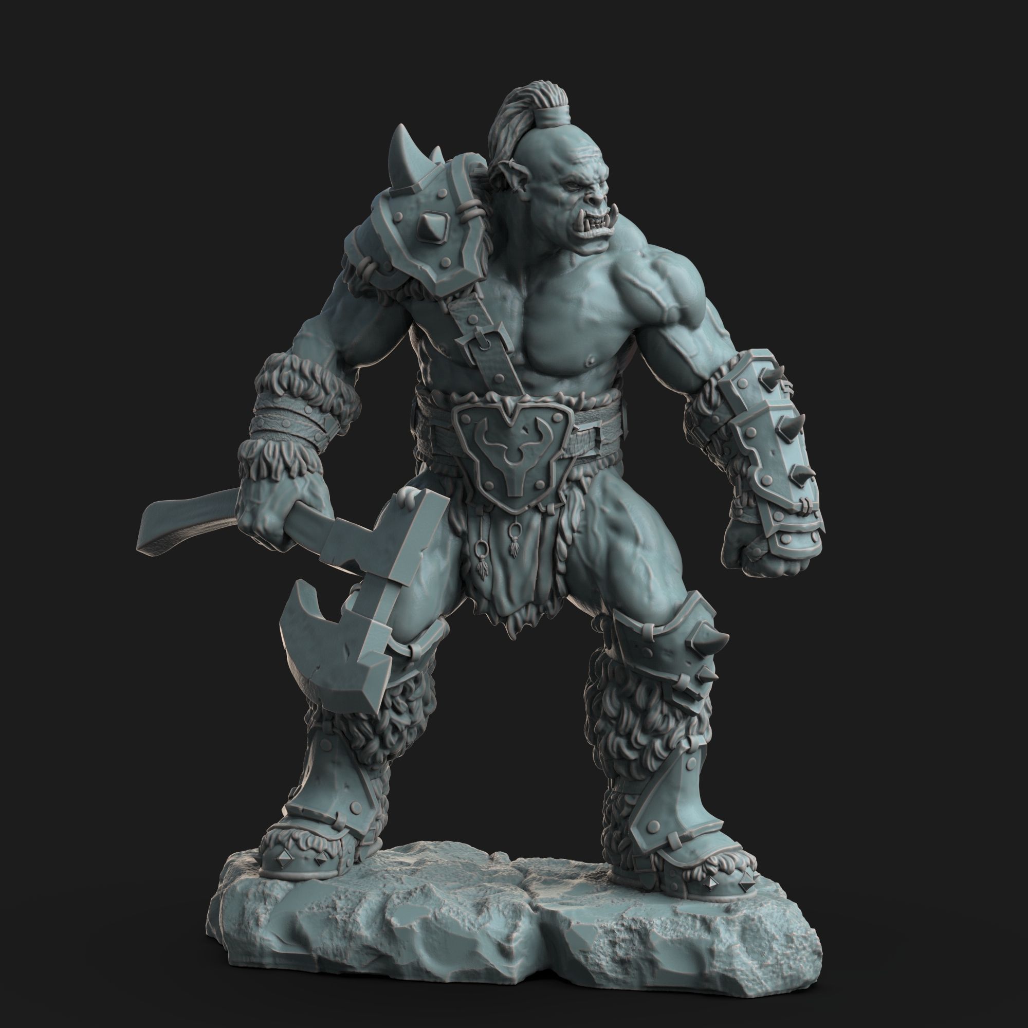 orc-warrior-3d-models-download-creality-cloud