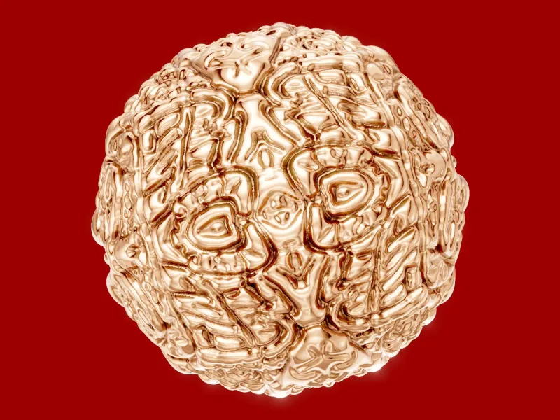 Celtic knot Textured ball