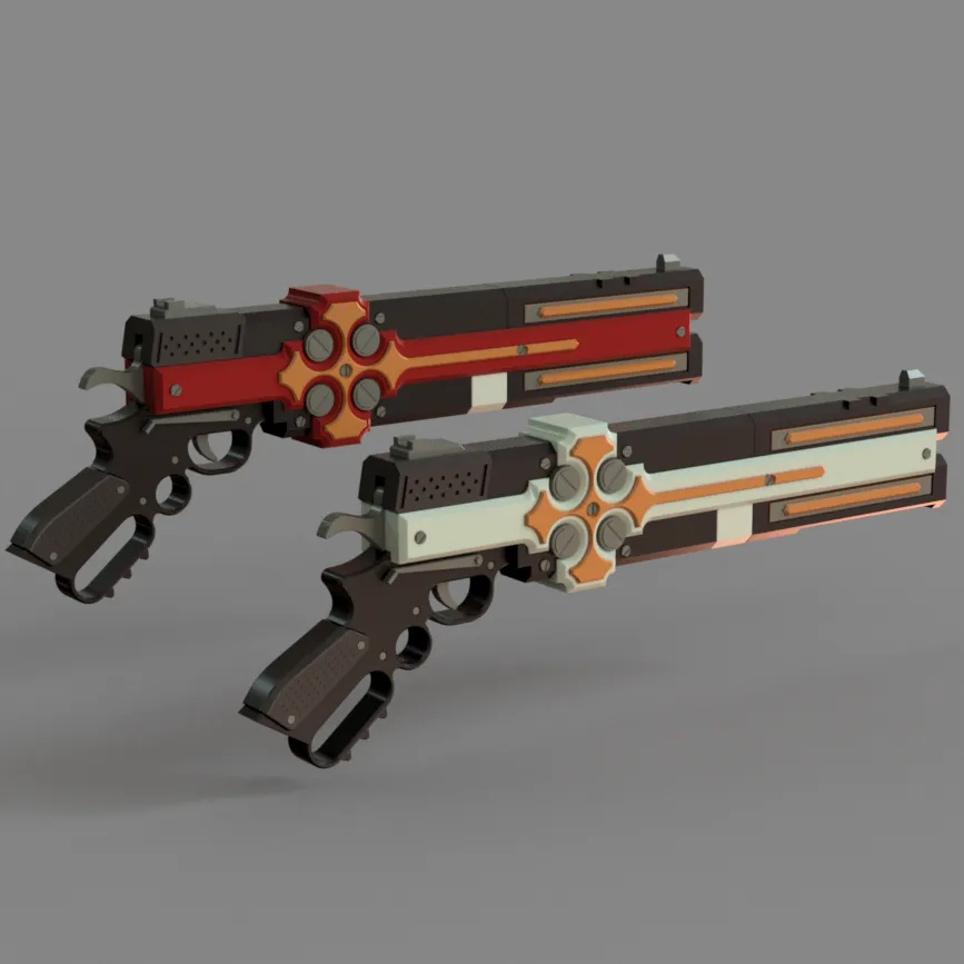 人気絶頂 Miniature Games & Accessories STL Download - Gungrave トイガン