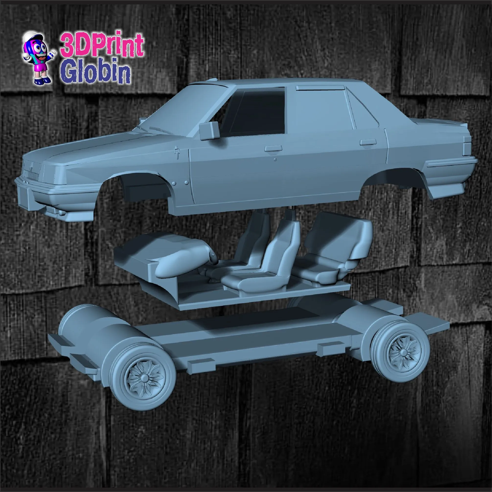 Renault 9 Super - Incluye Soporte de Pared