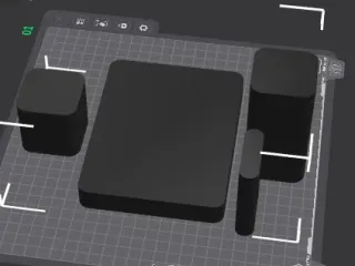 Modular desk organizer (vase mode)