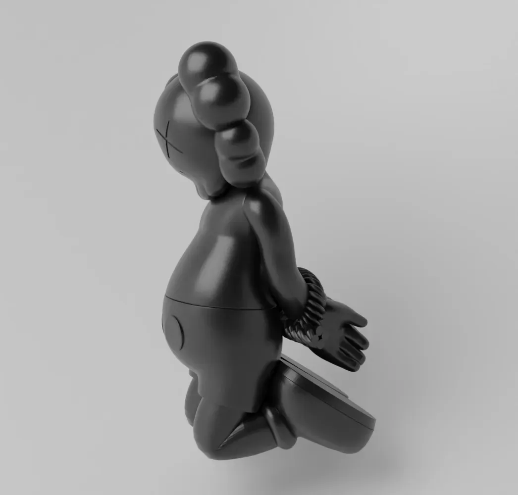 Kaws Keychain Starwars Art Toy - 3D Print Model by DanntZC