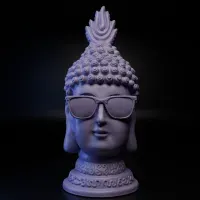 BUDDHA WITH HEADPHONES -INCLUDES THE BUDDHA WITHOUT HEADPHON-2