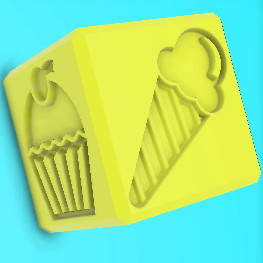 Educational Sweet Candy /Stamp Cube for sensory play