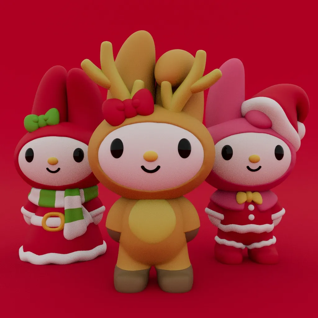 Christmas Special Cute My Melody Collection