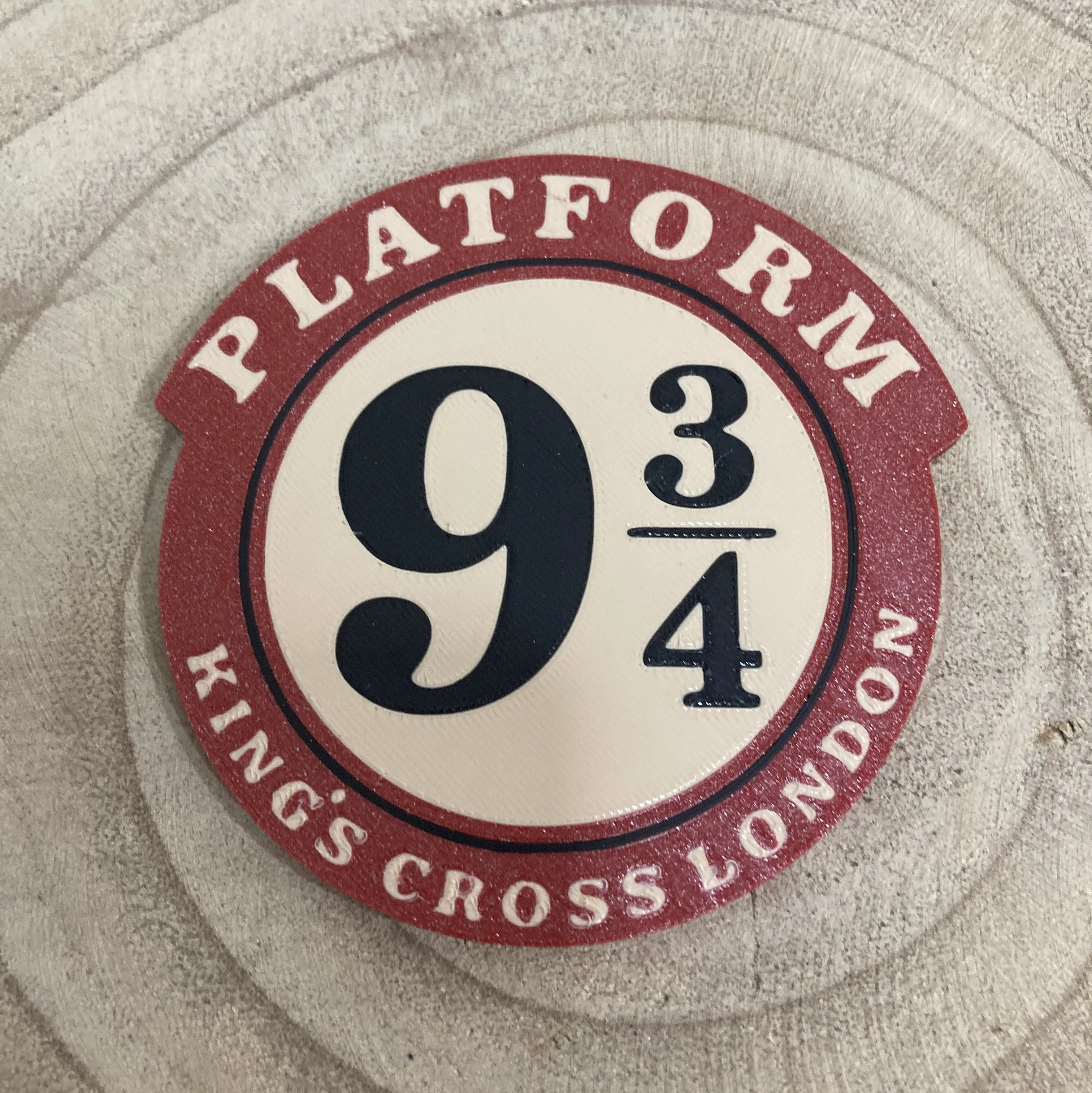 Platforma 9 3/4 Coaster / Posavasos Andes 9 3/4