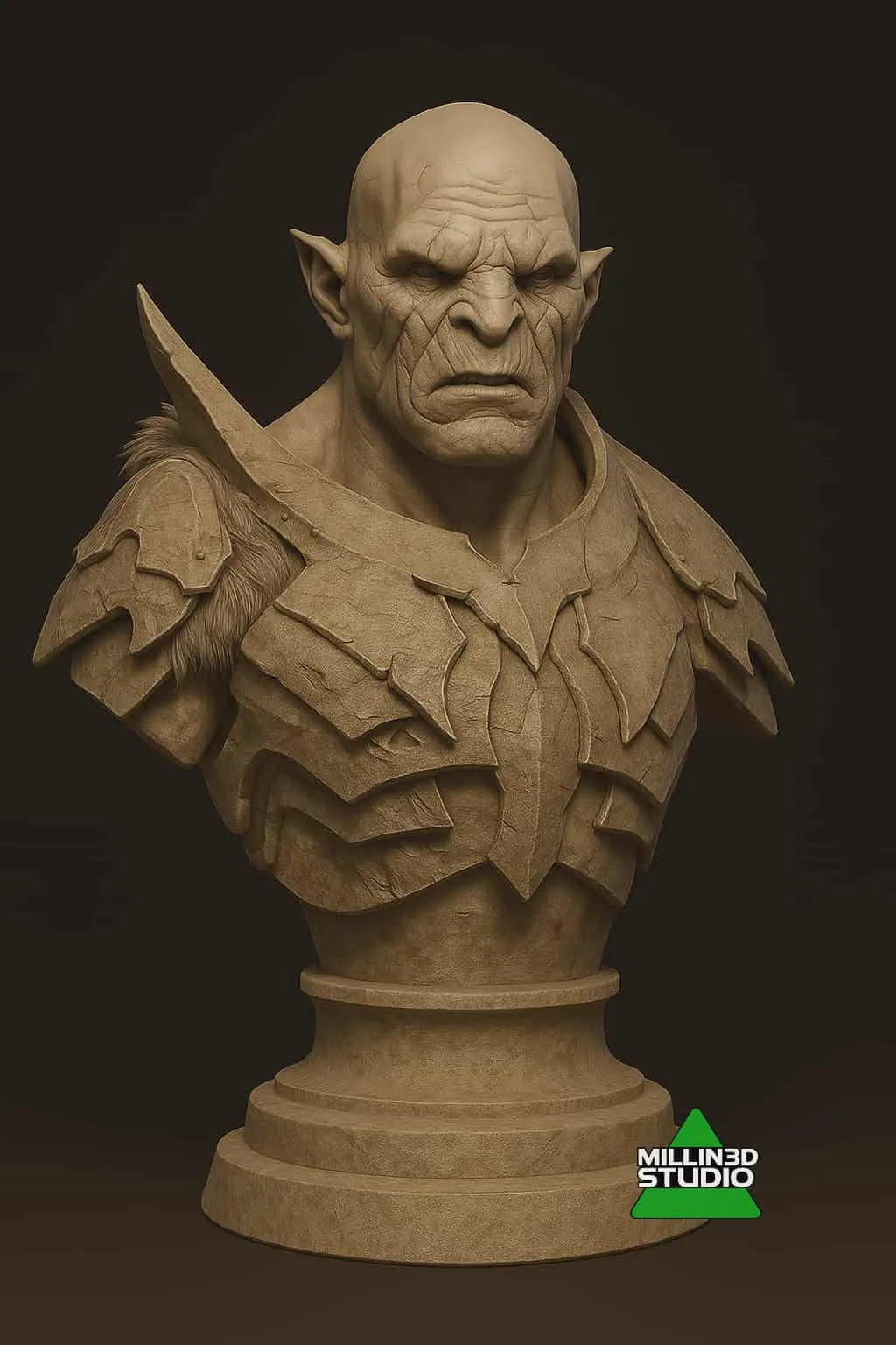 Azog The Defiler Orc Chief The Hobbit LOTR lord of the rings-1