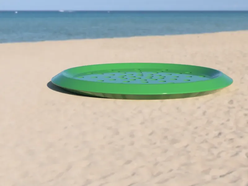 Floating Lightweight Aerodynamic Frisbee