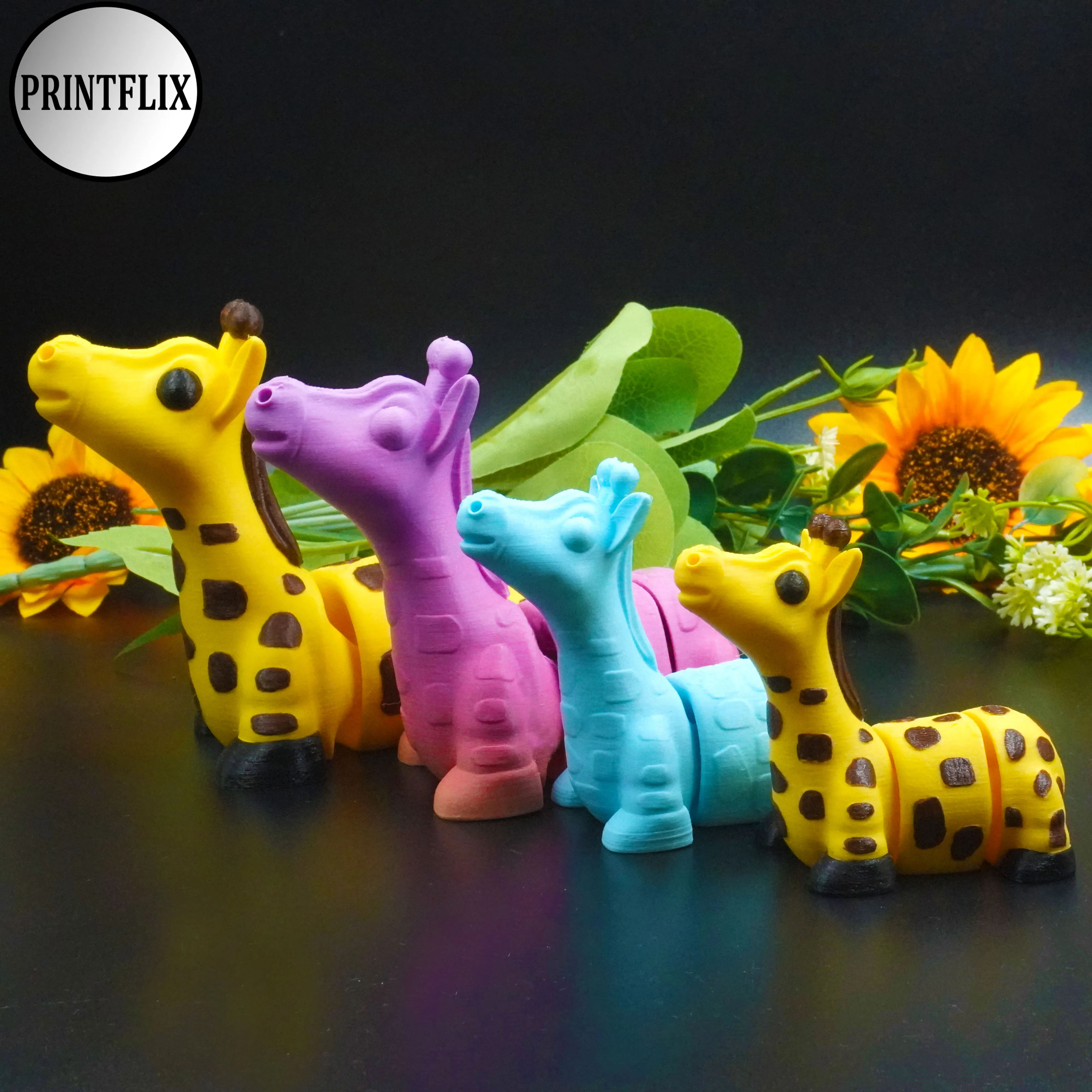 CUTE FLEXI TINY GIRAFFE