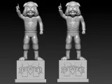 NCAA - Bully mascot -  Mississippi State University - 3d pri-4
