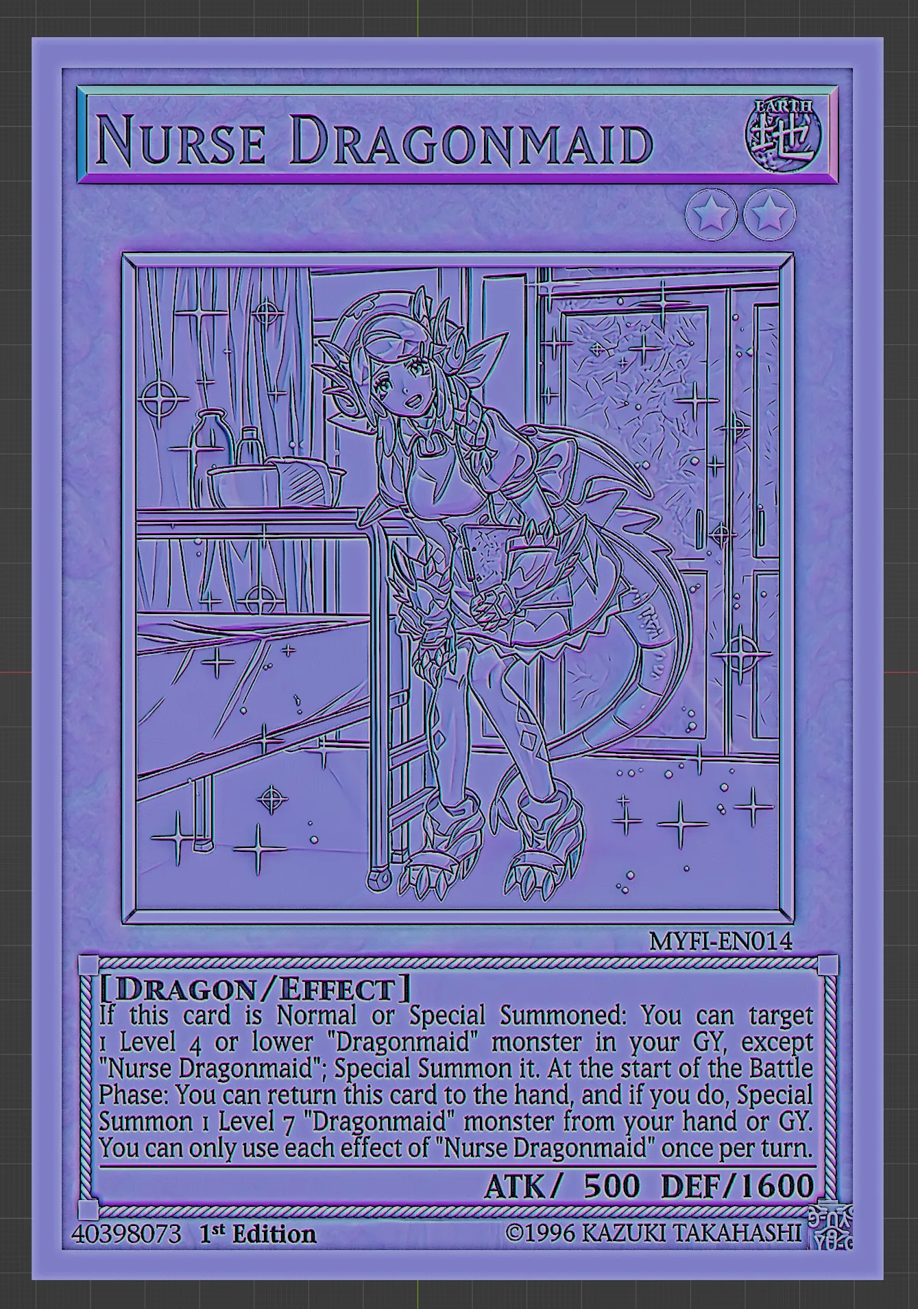 Nurse Dragonmaid - yu-gi-oh!
