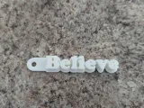 Believe Keychain-0