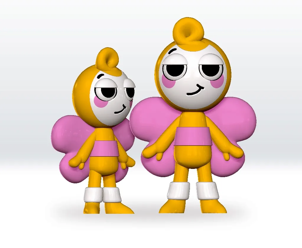 Dandy's World glisten STL 3D Model file Character Fanart