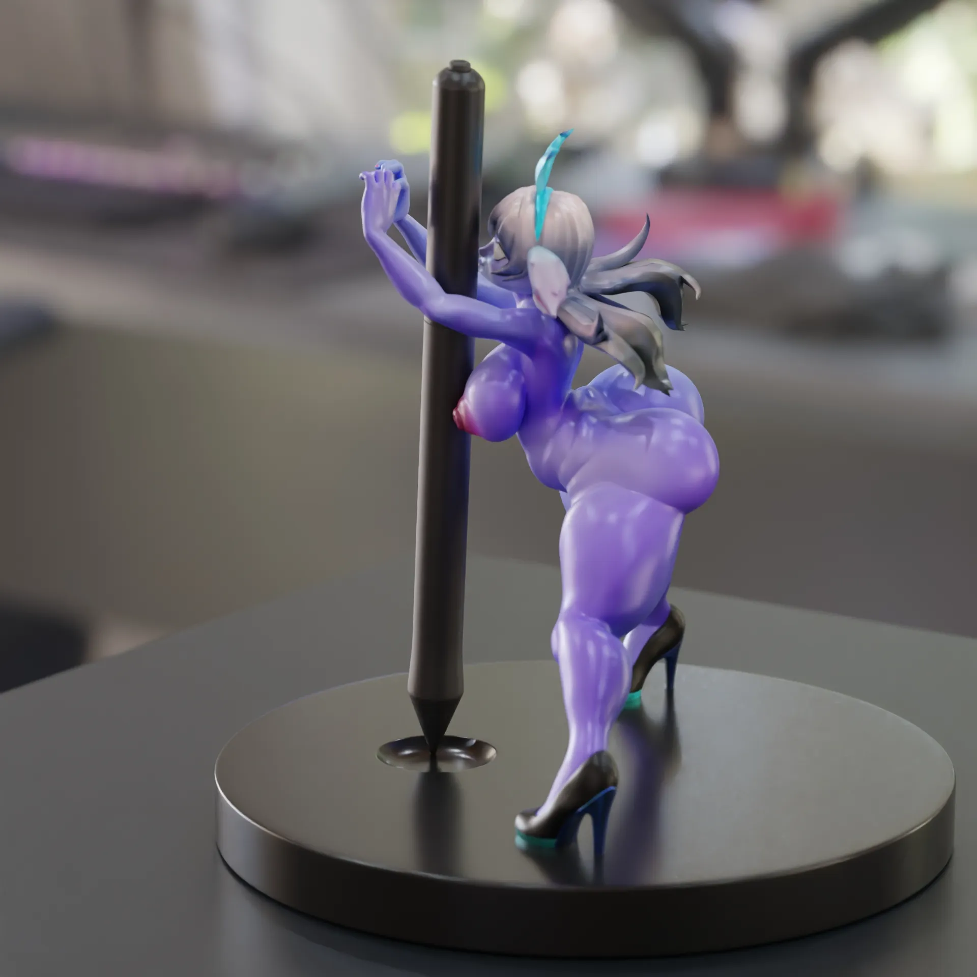 Tristy Elf Character Figure NSFW Pen Holder
