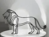 Lion Line Art-0