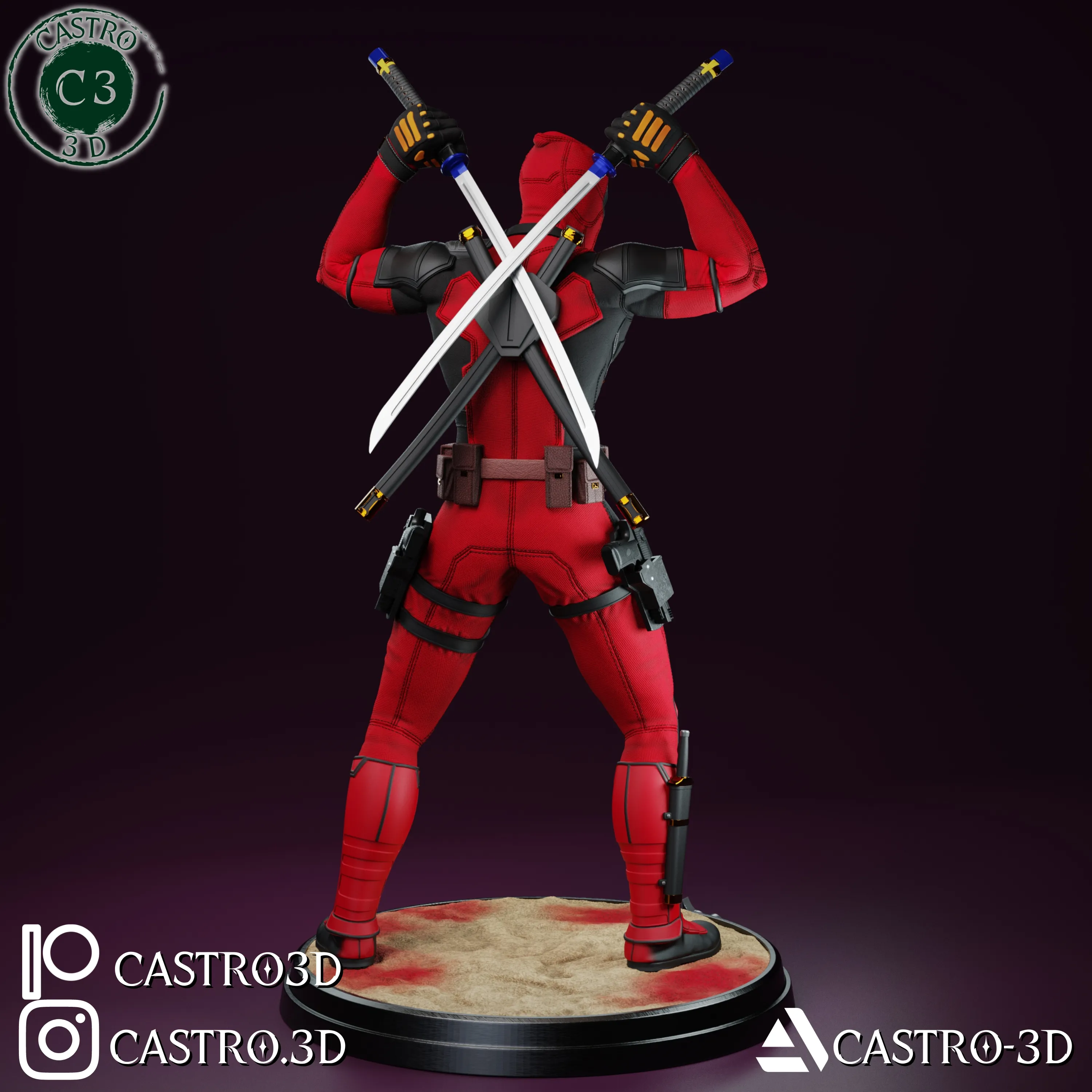 Deadpool - Deadpool und Wolverine Fankunst