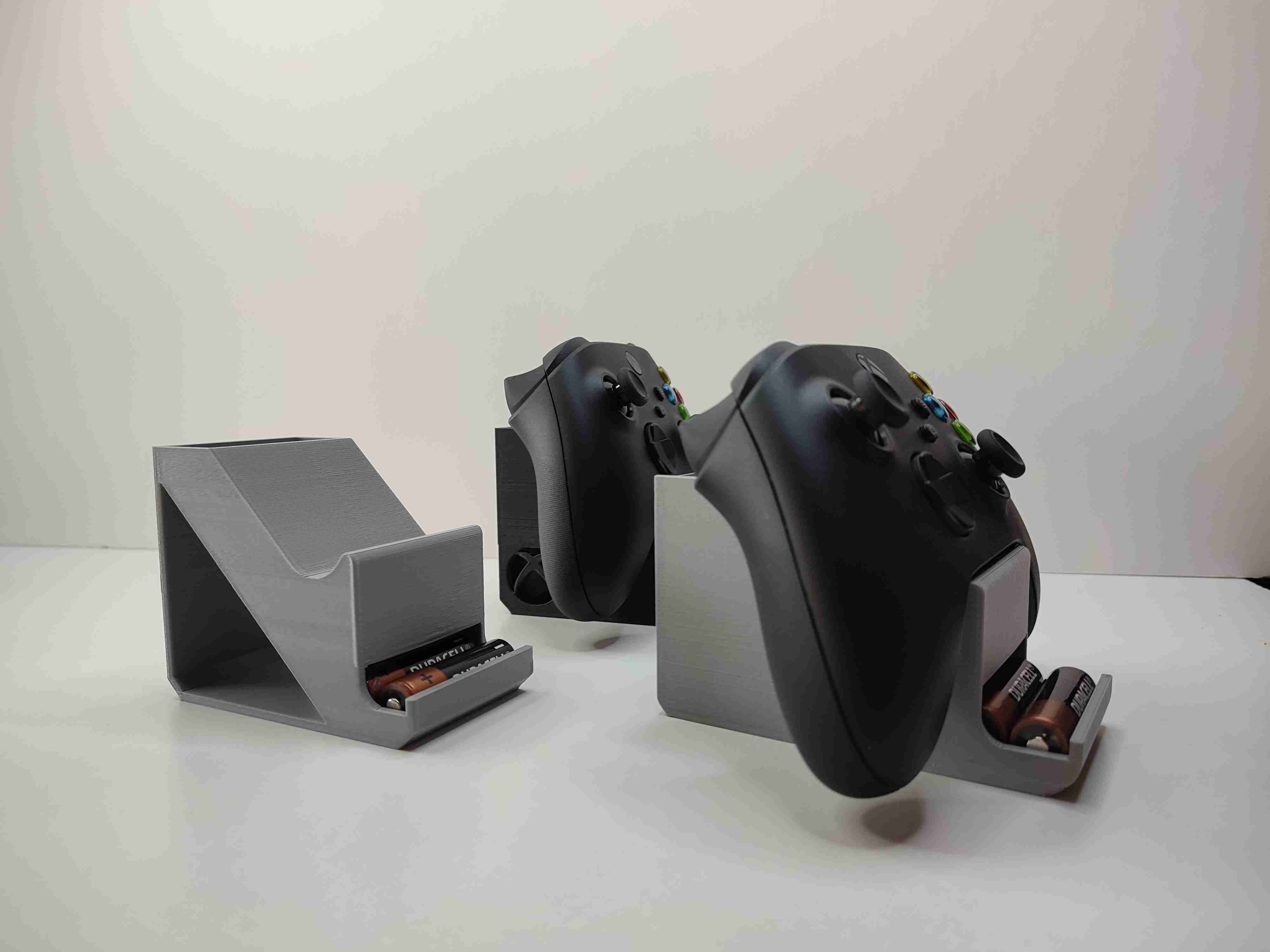 Xbox One Controller Stand with Battery Holder 3D models download