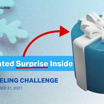 Surprise Inside Present Ornament (Print-in-Place TEMPLATE)