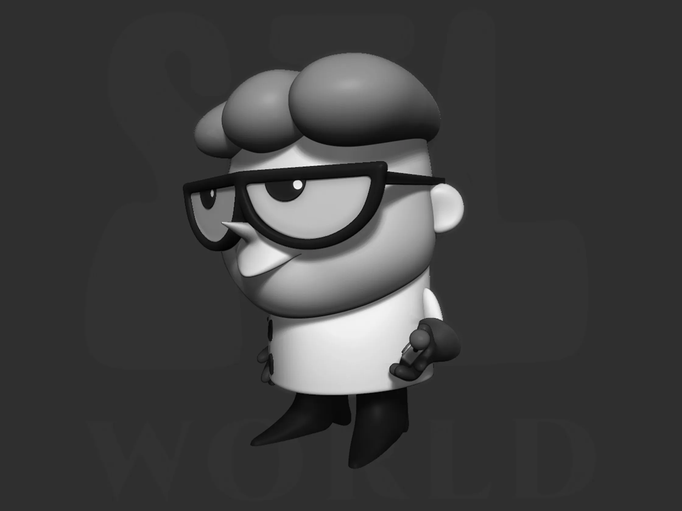 Dexters Laboratory - Dexter 3d print model