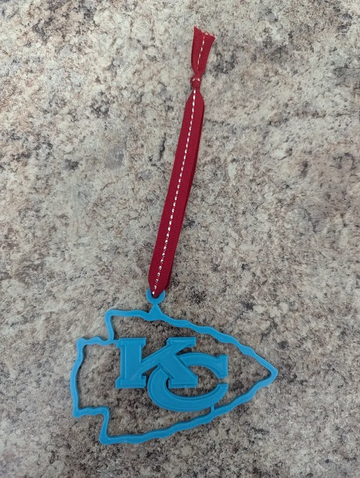 Kansas City Chiefs Christmas Ornament