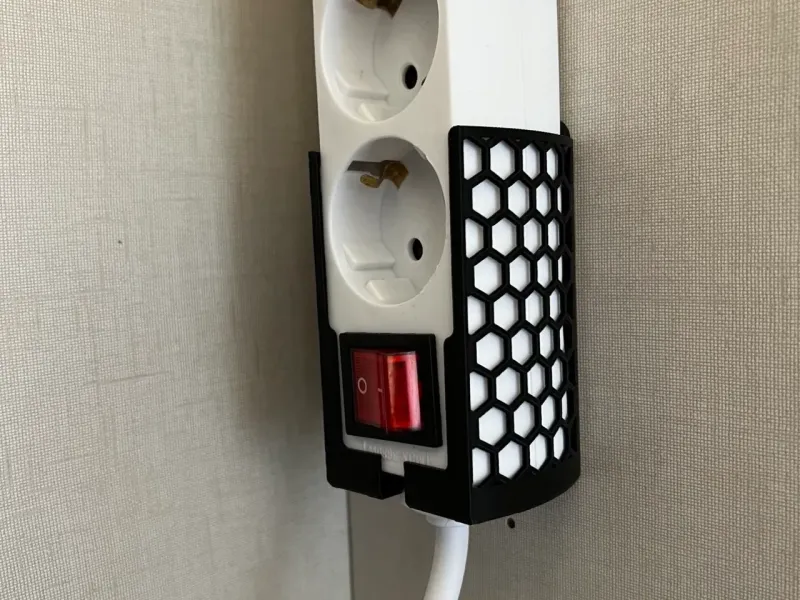 power strip holder