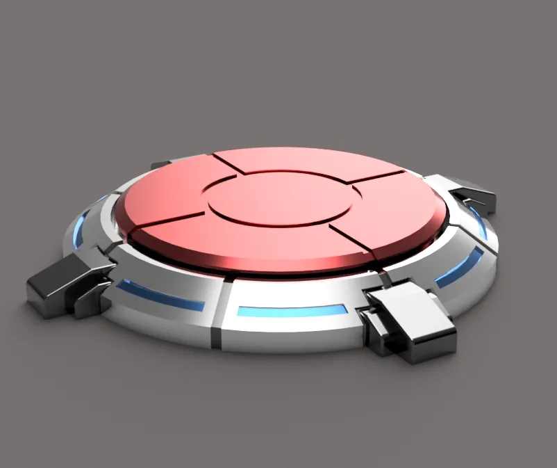 Portal gewichteter Speicherwürfel Knopf - 3D-Druckbares Modell