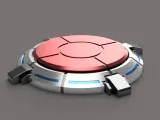 Portal Ağırlıklı Saklama Küpü Düğmesi - 3D Yazdırılabilir Model-0