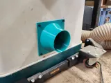 4 inch (100mm) replacement dust collection port-0