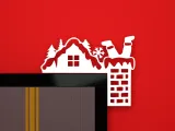 Christmas door corner decor-0