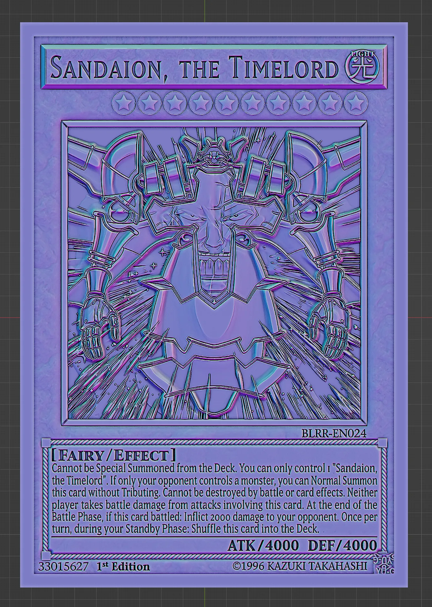 Sandaion, the Timelord - yu-gi-oh!